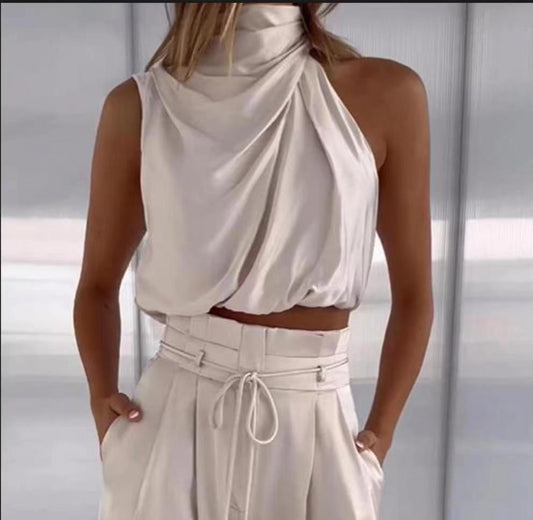 Women's 2-Piece Summer Casual Sleeveless Set