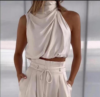 Women's 2-Piece Summer Casual Sleeveless Set